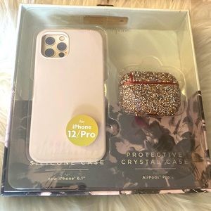 Cell phone case and Airpod pro case.